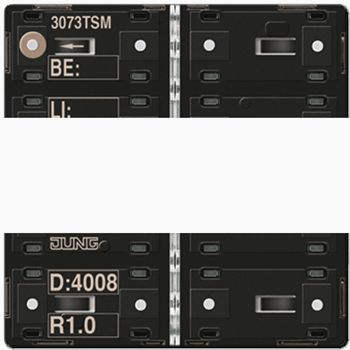 KNX кнопочный модуль с интегрированным шинным соп