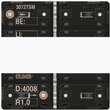 KNX кнопочный модуль с интегрированным шинным соп
