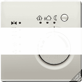 KNX-регулятор с ручкой для установки температуры  антрацит