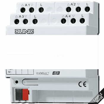 KNX/EIB-актуатор жалюзи 2-кратный