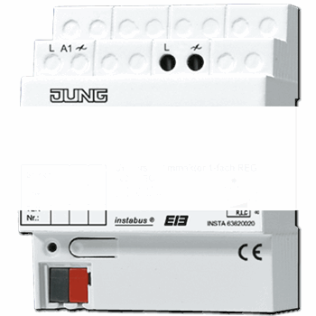 KNX/EIB-диммер освещения универсальный, одноканальный