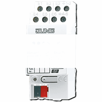 KNX/EIB-ввод бинарный, 24 V, 6 входов