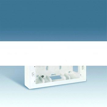 Коробка для наружного монтажа накладки 27721-35, 250х118х53мм, белый