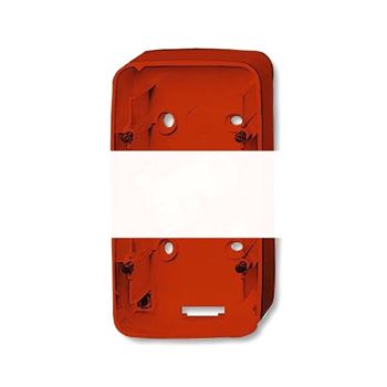 Коробка для открытого монтажа, 2 пост, серия Reflex SI, цвет красный