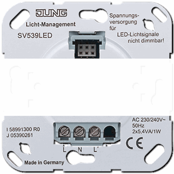Крышка LED ориентировочного света для блока SV539LED