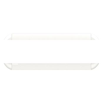 LivingLight Рамка овальная 3 поста Белый