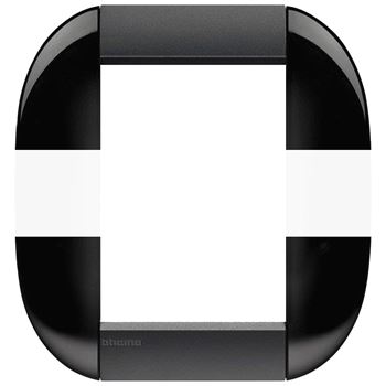 LivingLight Рамка овальная 3+3 модуля Дымчатый