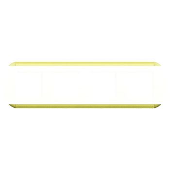 LivingLight Рамка овальная 4 поста Лимон