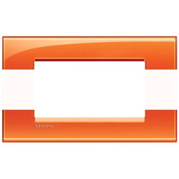 LivingLight Рамка прямоугольная 4 поста Оранжевый