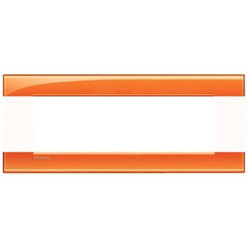 LivingLight Рамка прямоугольная 7 постов Оранжевый
