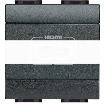 LivingLight Разъем HDMI антрацит
