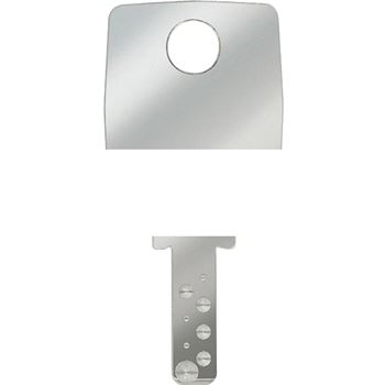 LivingLight Выключатель двухполюсный с ключом антрацит