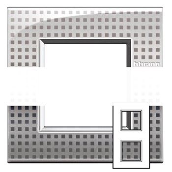 LL Рамка 2x2 модуля 71мм Сеть