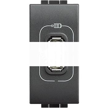 LL Разъем для зарядки USB антрацит