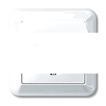 M-Trend Розетка с заземлением без шторок в сборе белая IP44
