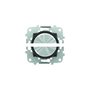 Механизм электронного поворотного светорегулятора для LED 2-100Вт SKY Moon кольцо черное стекло (8660.2 CN)