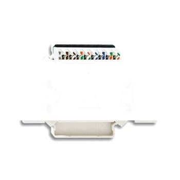 Механизм розетки компьютерной RJ45 1х8 категория 5е неэкранированная