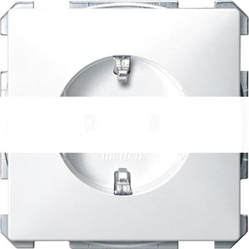 Механизм розетки Schuko белый