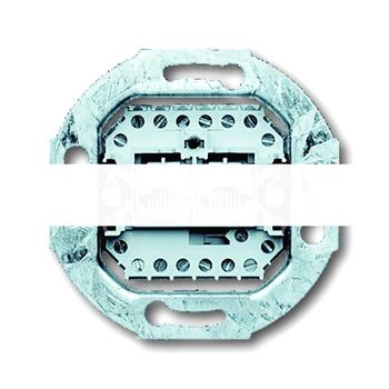 Механизм розетки телекоммуникационной  2х8 RJ11/12 RJ45 категория 3
