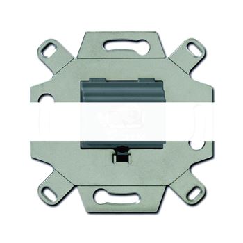 Механизм USB-розетки/разъема 5п USB-type A USB2.0   серый