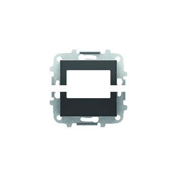 Накладка для механизма цифрового FM-радио 9368 и/или механизма (блока) ДУ 9368.2 SKY черный бархат (8568 NS)