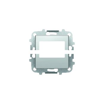 Накладка для механизма цифрового FM-радио 9368 и/или механизма (блока) ДУ 9368.2 SKY нержавеющая сталь (8568 AI)