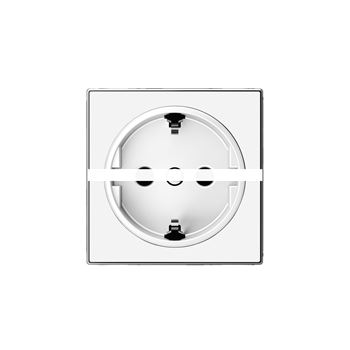 Накладка для розетки SCHUKO SKY альпийский белый (8588 BL)