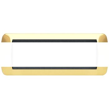 Накладка на 7 модулей Натуральное Золото