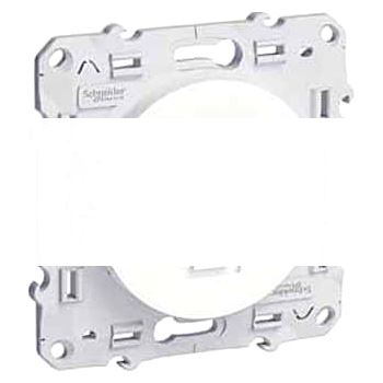ODACE Розетка компьютерная RJ45 5 UTP белая