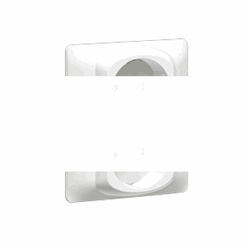 Панель лицевая для розетки 2х2К SCHUKO.