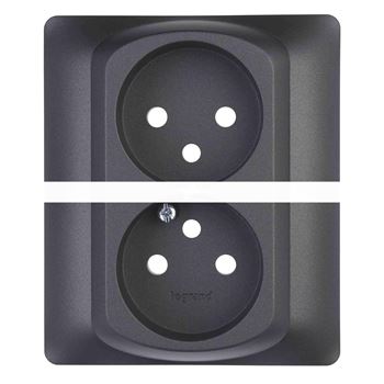 Панель лицевая для розетки 2х2К SCHUKO.