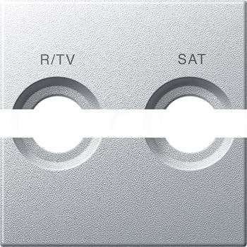 Плата центральная с маркировкой R/TV и SAT алюминий