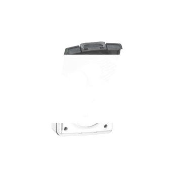 Plexo Розетка с заземлением IP55 20А 230В серая (91655)