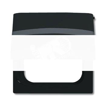 Промежуточная плата с крышкой с полем для надписи для розеток серий Duro SI/Reflex SI (IP44) Allwetter 44 антрацит