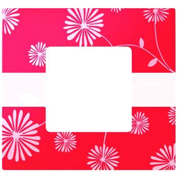 Рамка-декор на 4 поста для 2700640-03., S27Pl, красное & белое