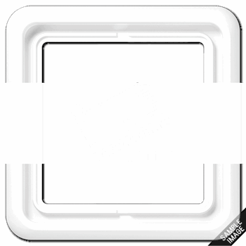 Рамка для вертикальной и горизонтальной установки ударопрочная, 2-кратная черная Рамка для вертикальной и горизонтальной установки ударопрочная, 2-кратная черная