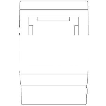 Рамка-суппорт под 2 модуля 45x45мм PDA-45N 120 IN-Liner