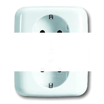 REFLEX Розетка двойная альпийский белый 16А 250В SCHUKO (20-02 EUJ-214-500)