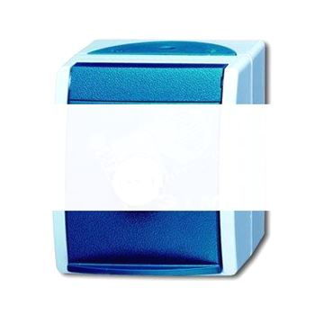 Розетка 2Р+E 10/16А 250В IP44 с замком для открытого монтажа ocean