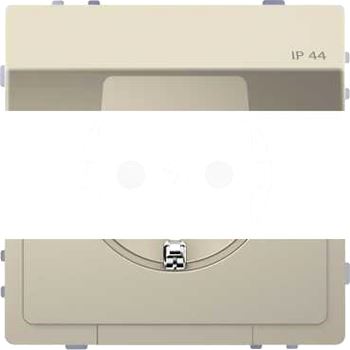 Розетка D-Life 16А с защитной крышкой и крышкой IP44 сахара SD
