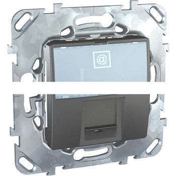 Розетка компьютерная 1хRJ45 категория 6
