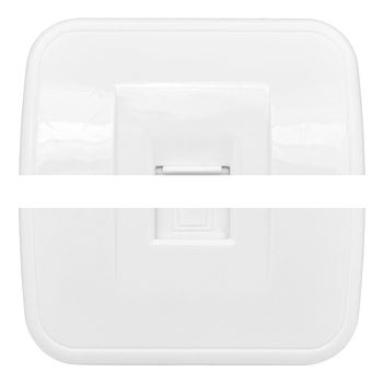 Розетка Минск RJ-45 1-местная ОП 1А 120В белая Basic