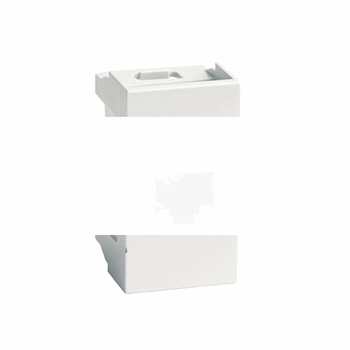 Розетка RJ-45 категория 6 экр Viva 1 модуль серая