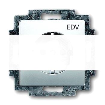 Розетка SCHUKO# с защитными шторками с маркировкой EDV