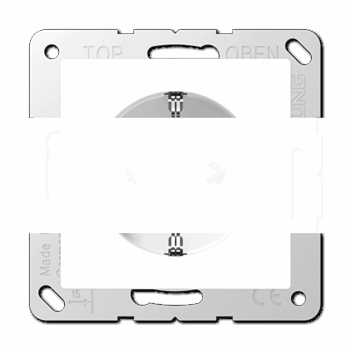 Розетка штепсельная SCHUKO 16A 250V белая