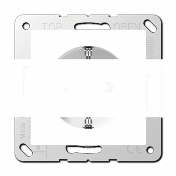 Розетка штепсельная SCHUKO 16A 250V белая