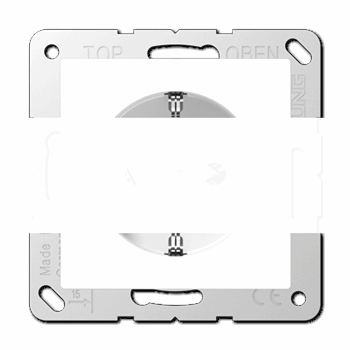 Розетка штепсельная SCHUKO 16A 250V белая