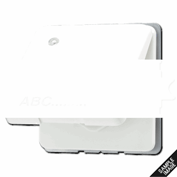 Розетка штепсельная SCHUKO 16A 250V с индикацией напряжения и защитой от влажности слоновая кость