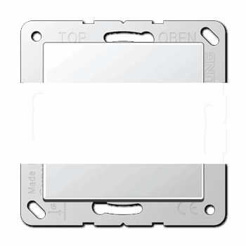 Розетка штепсельная SCHUKO 16A 250V с откидной крышкой алюминий