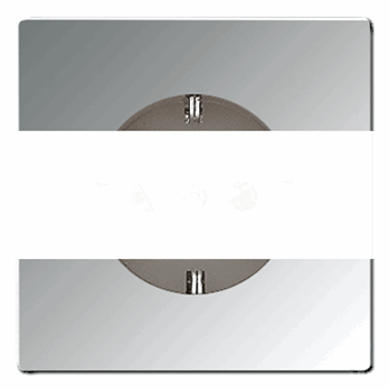 Розетка штепсельная SCHUKO 16A 250V с винтовыми зажимами и защитой от детей полированный хром